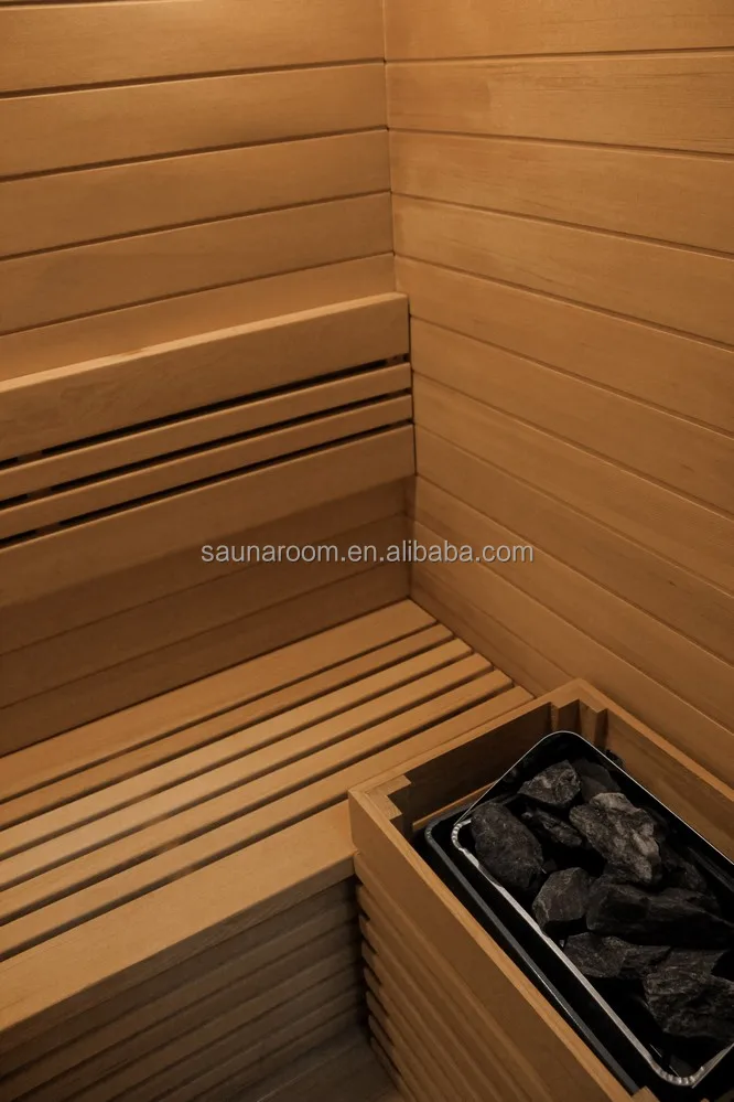 Healthystar Direct Factory Outdoor Sauna Room with traditional finland sauna oven