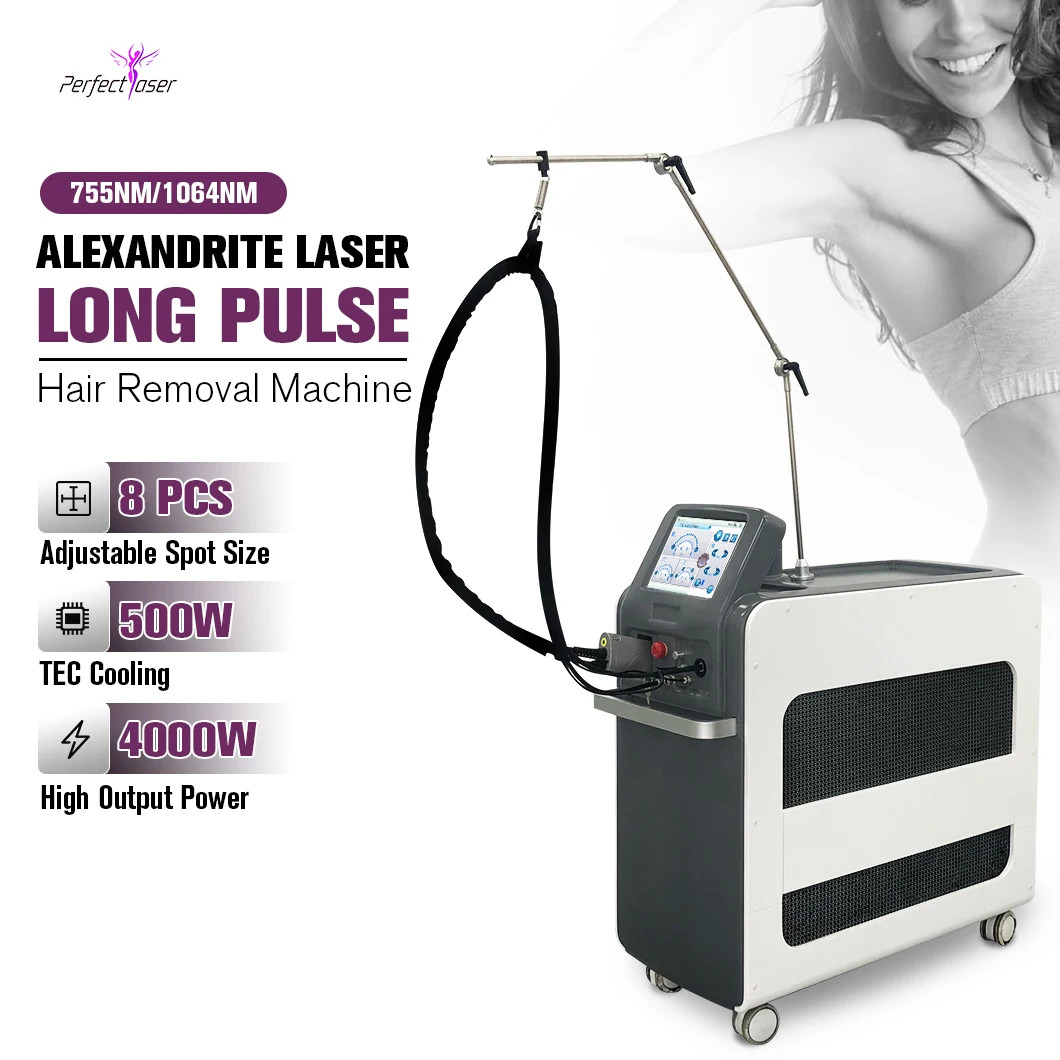 Manufacturer Price CE Salon Used Laser Alex And ND Yag Gentle Permanent Equipment 1064NM Alexandrite 755NM Laser Hair Removal
