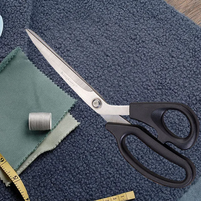 Fabric scissors heavy duty sewing scissors premium tailor scissors 9.5 Inches with PP handle
