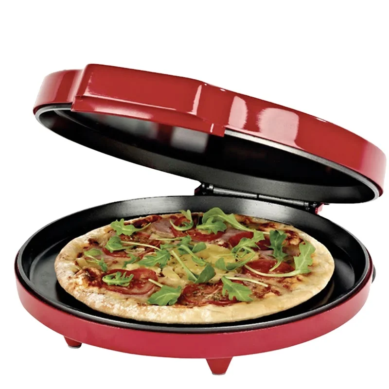 anbolife  1200w muti-fuction portable pizza maker and mobile  pizza making machine pizza pan