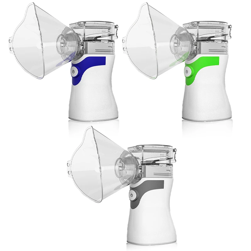 Amazon Hot Sale Portable Mini Mesh Medical Nebulizer With Ultrasonic Automatic Inhaler Nebulizer Mask For Breath Care