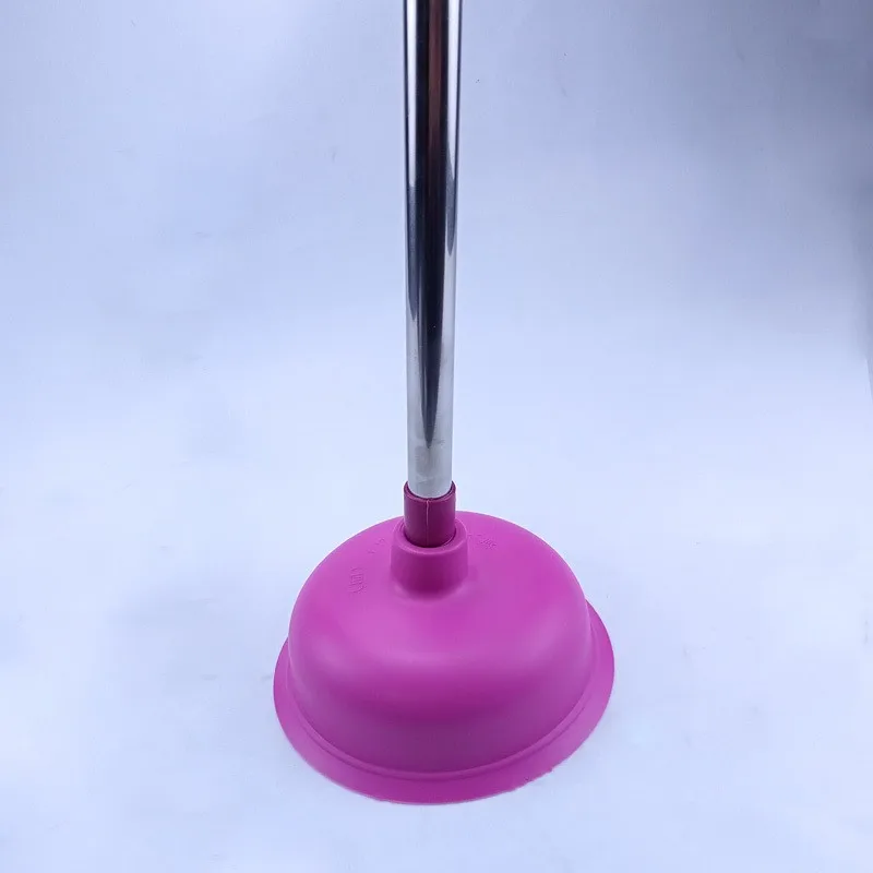 Plunger Toilet Sink Drain Bathroom Kitchen Clogged For Toilets Sinks Drains With Handle Wooden Plastic Rubber Cup Suction Power