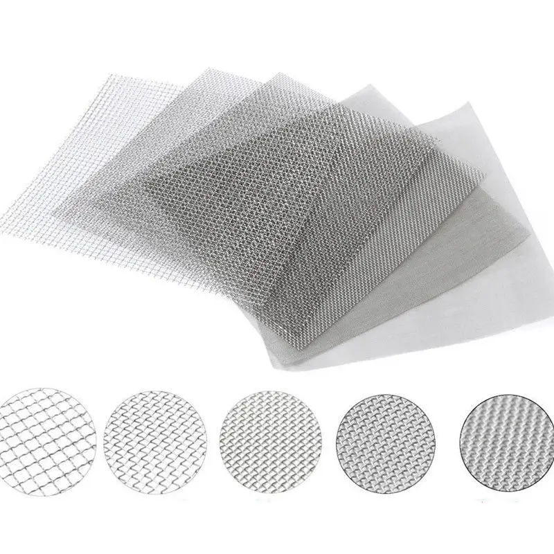 Stainless steel micron 20 30 40 50 60 80 100 mesh wire cloth filter mesh disc