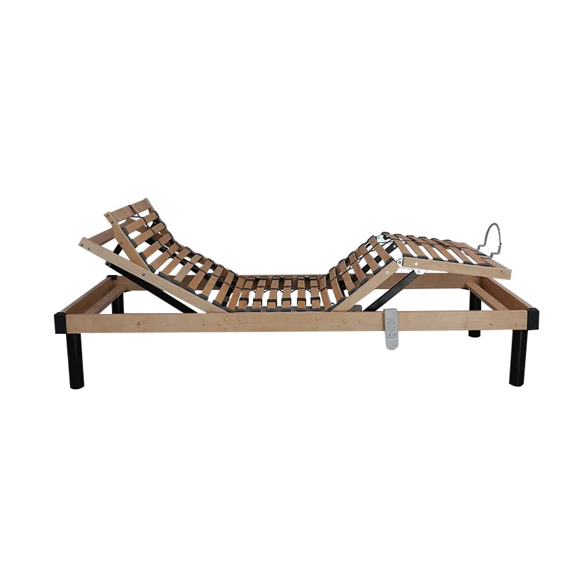 Factory Price Adjustable Bed Slats Design Furniture 5 Zones Comfortable Wooden Bed Adjustable Slatted Bed Base