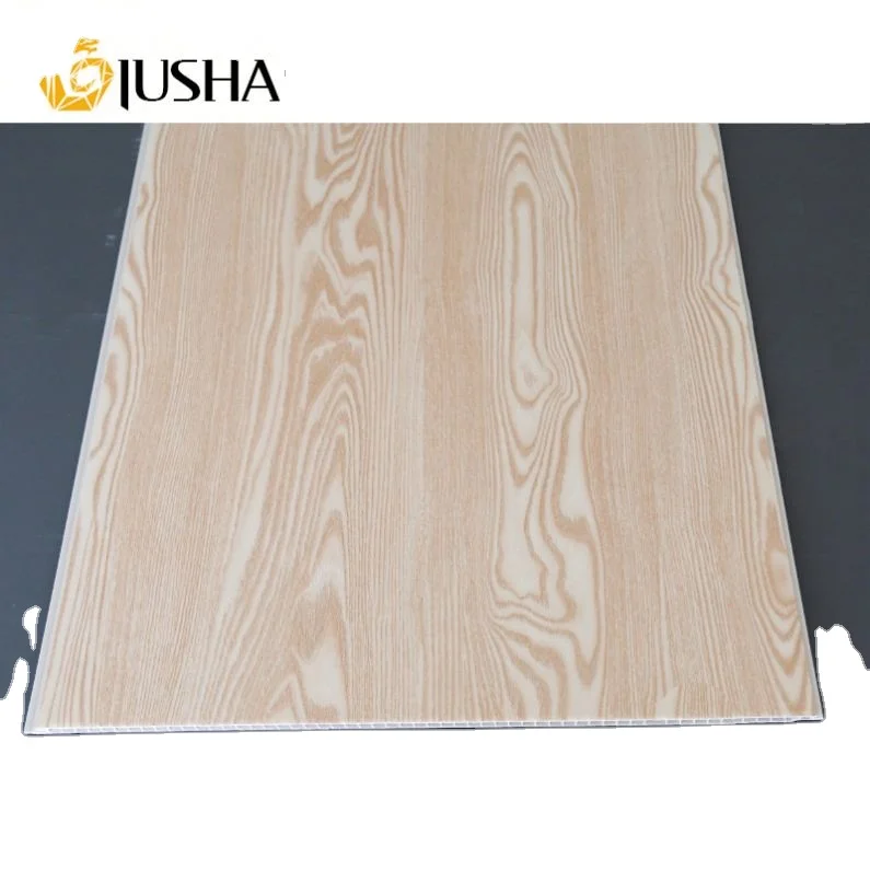 Popular Ceiling  Panel  pvc wall covering panel in wood color