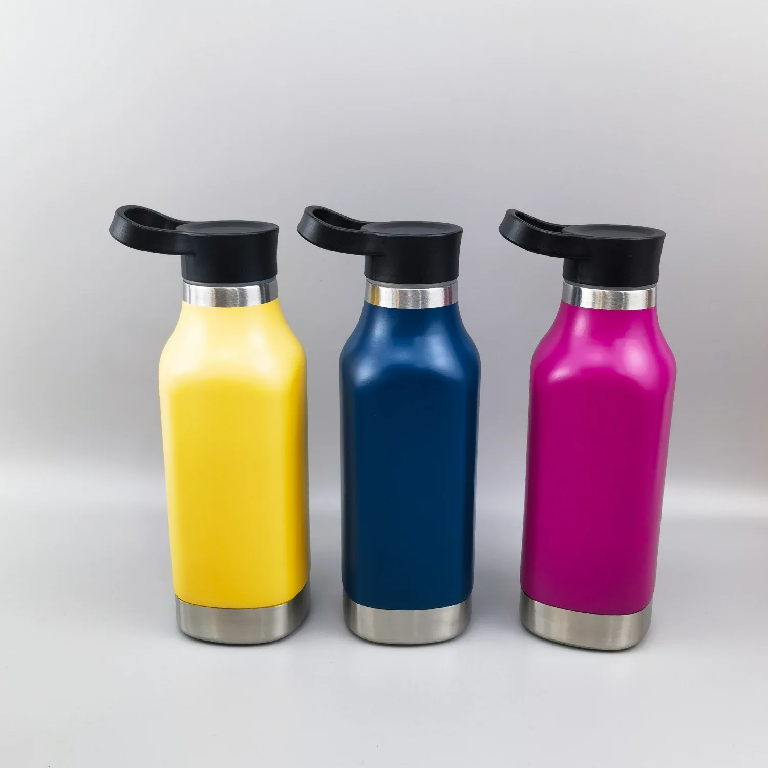 Custom Color 304 Stainless Steel Double Wall 500ML Vacuum Sealed Thermal Cup Travel Bottle