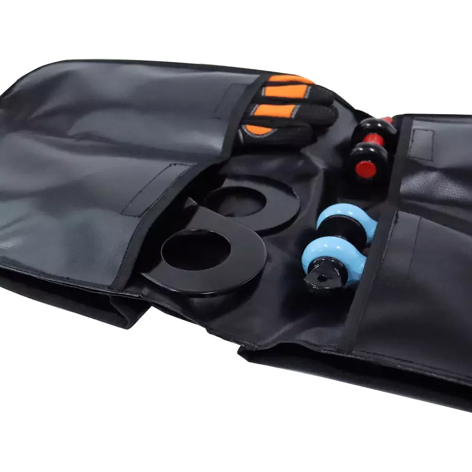 4X4 off road accessories winch recovery kit with snatch block Custom Recovery