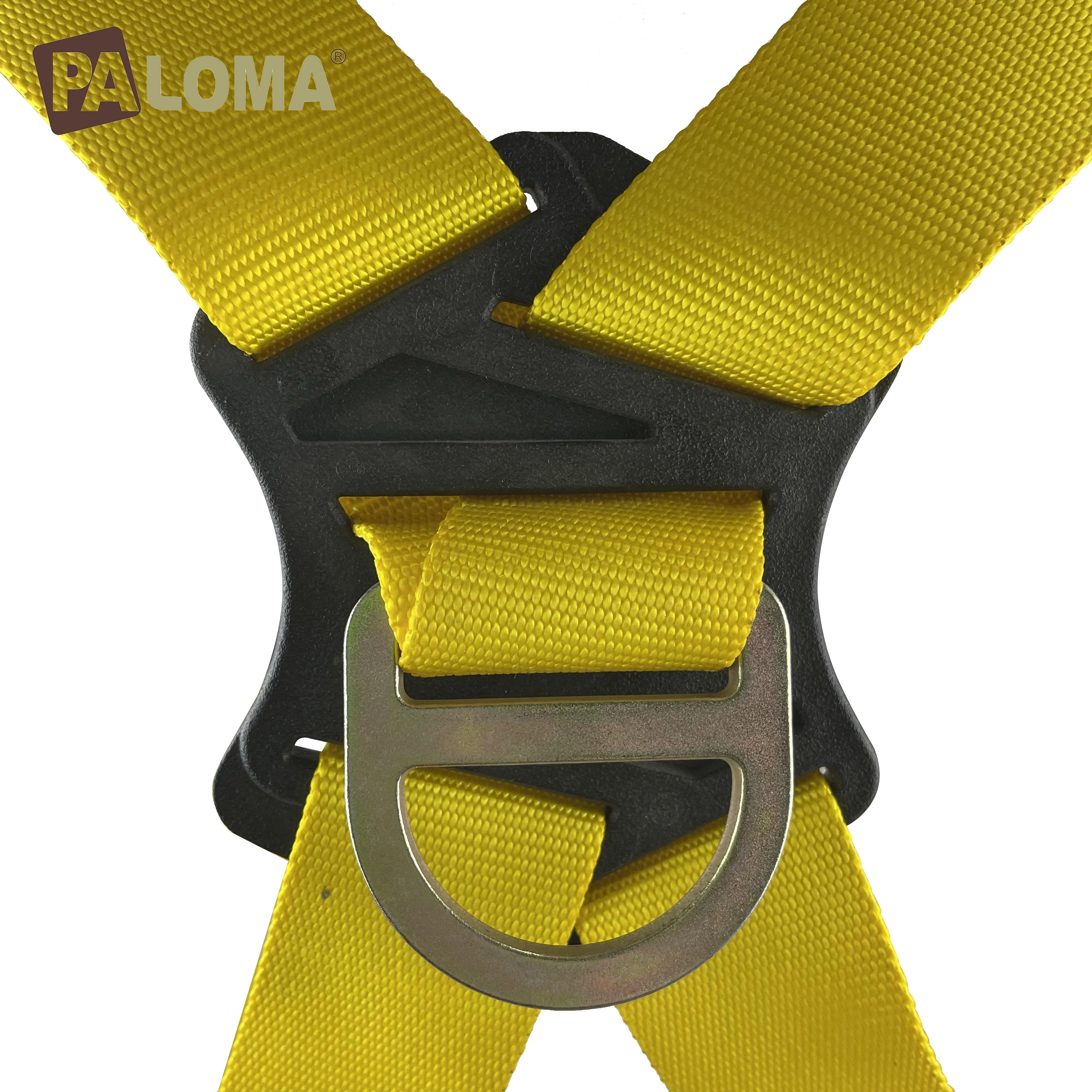 Оптовая продажа, стандартные спасательные страховочные ремни ANSI для скалолазания, защита от падения, регулируемые страховочные ремни на весь корпус