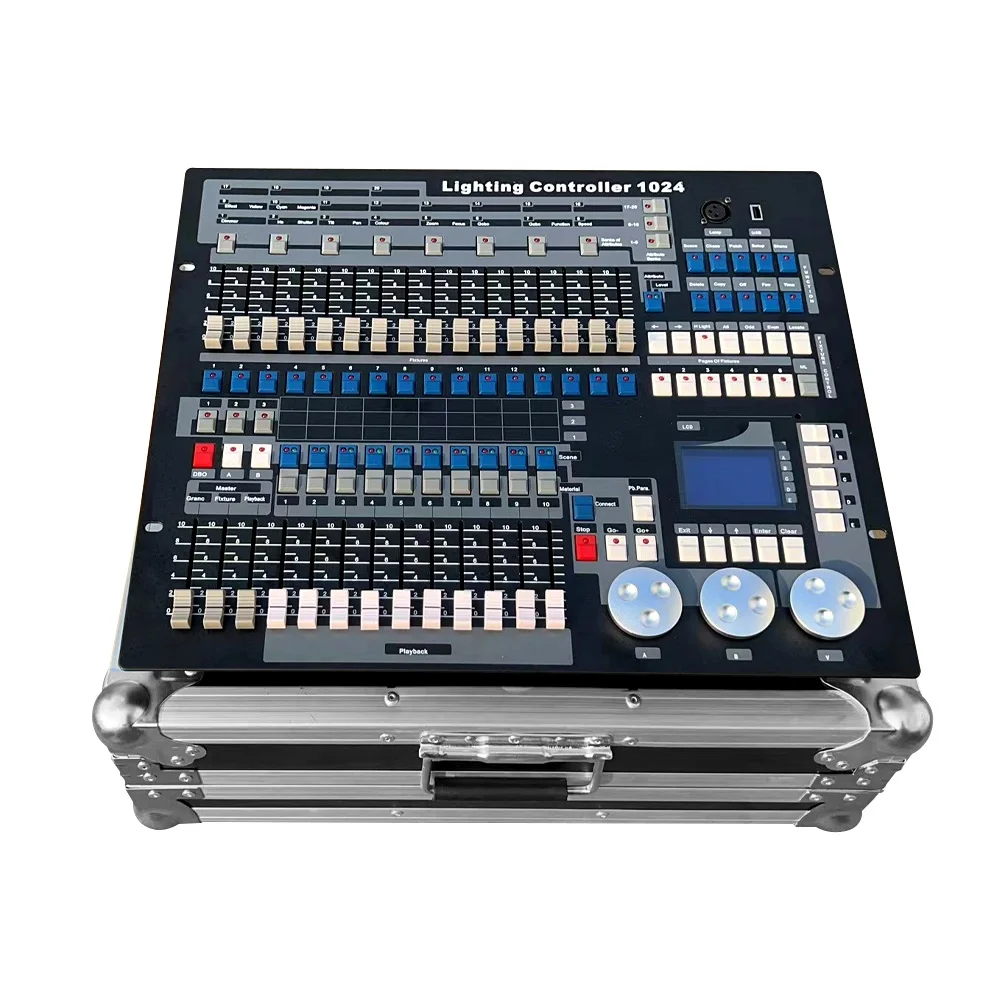 Контроллер Dmx консоль DMX 512 сценический диджейский контроллер 1024 освещения панель микшера консоли контроллера для сцены