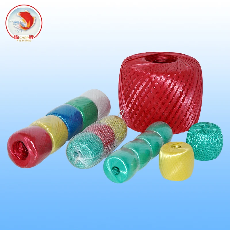 Cheap Recycled PE Packing String Rope Custom Colored Plastic Raffia Polypropylene PP Twine Pp String for Sale