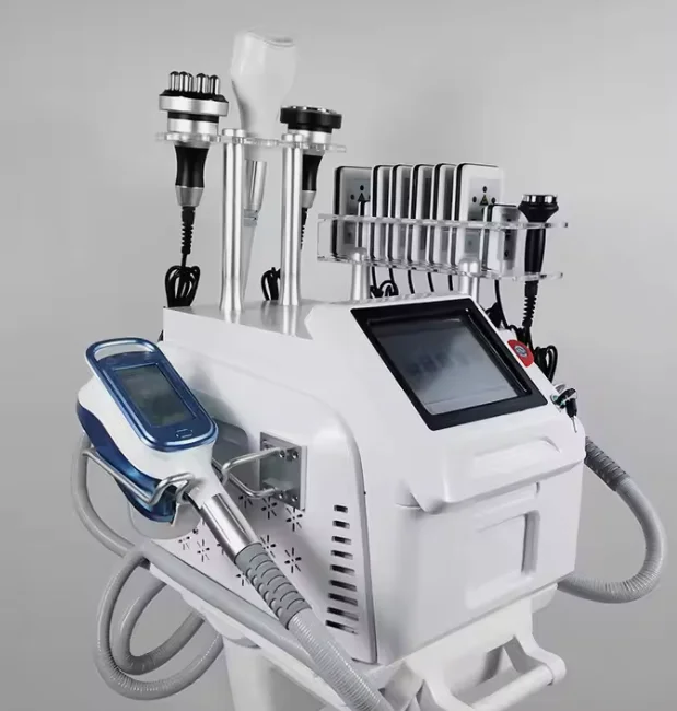 Factory Price Portable Cold Cryolipolysis Machine 360 Cryotherapy for Facial Neck Head Hands Various Plug Types Desktop Use Sale