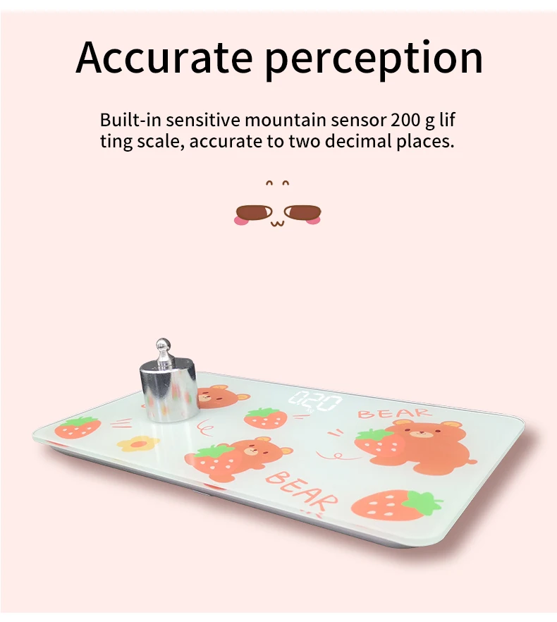 Умные весы цифровые электронные для ванной комнаты