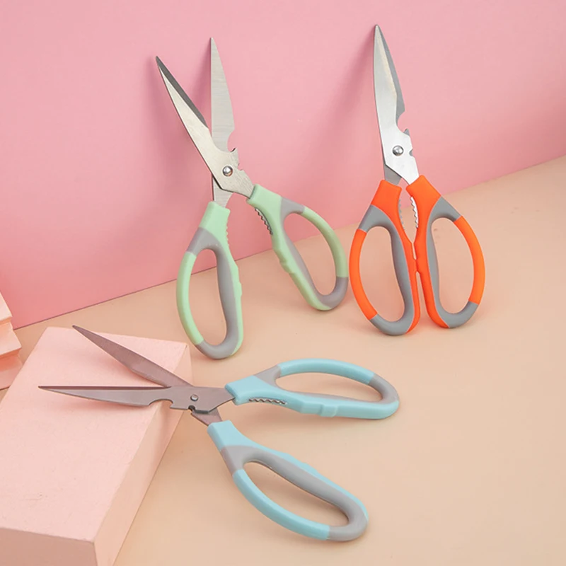 Wholesale customization Stainless steel Kitchen scissors with Complementary food scissors Baby food tools