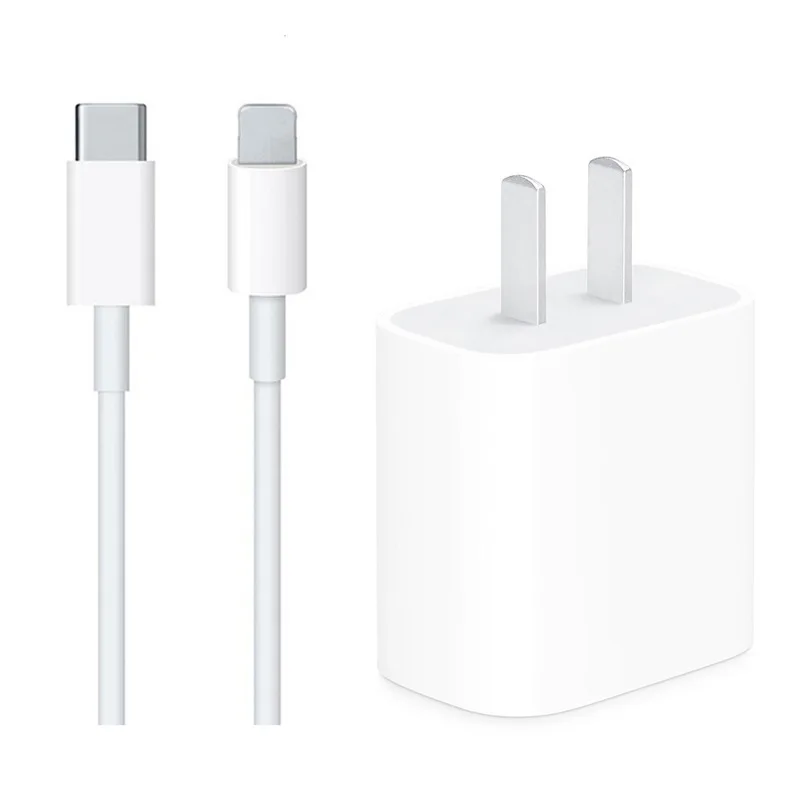 Оригинальное высококачественное зарядное устройство 1:1 и кабель для iphone 12 быстрое смартфона адаптер mini pro