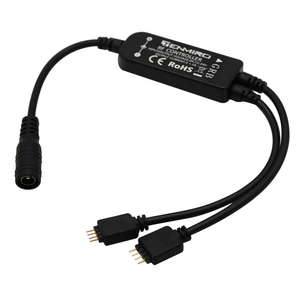 Customized 1-44 Buttons 2 Interface LED Light 10M 300 Lamps 5050 RGB 44 Keys Wireless RF Remote Control for Decorative Lights