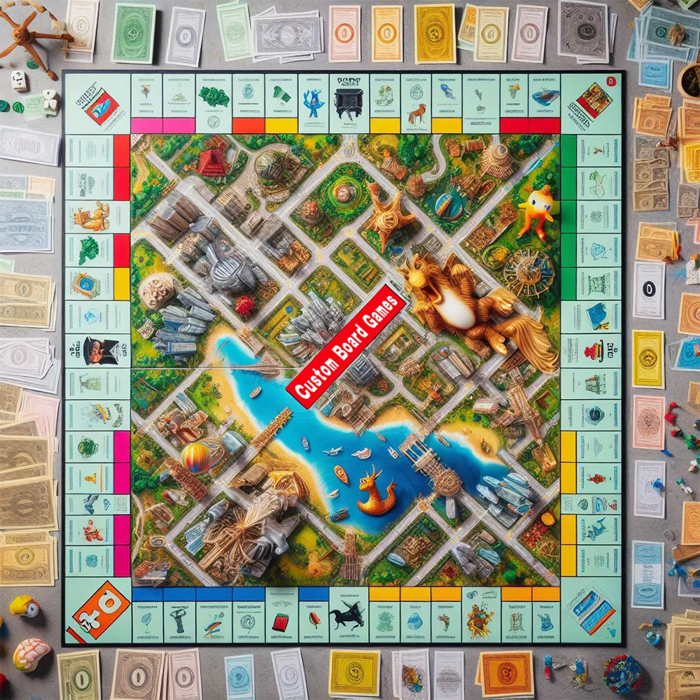 OEM Printing Travel Game Board Dice Bridge Score Drunk Drinking Card Game Box Chess Boardgame Adult Custom Play Fun Board Games