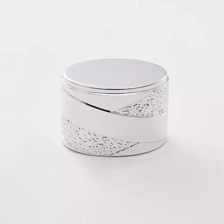 Silver Aluminum Cover on Plastic Screw Top Caps Lids