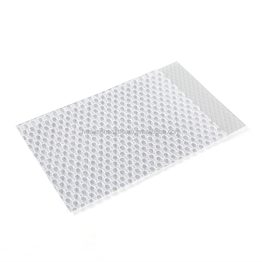 Medicl Sterile Silicone Wound Contact Dressing  Contact Layer Silicone Net Silicone Contact Dressing