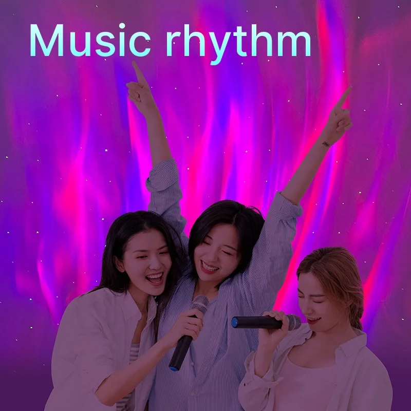 Smart Home Night Lights Aurora Starlight galaxy Projector Light Party night light projector with remote control star projector