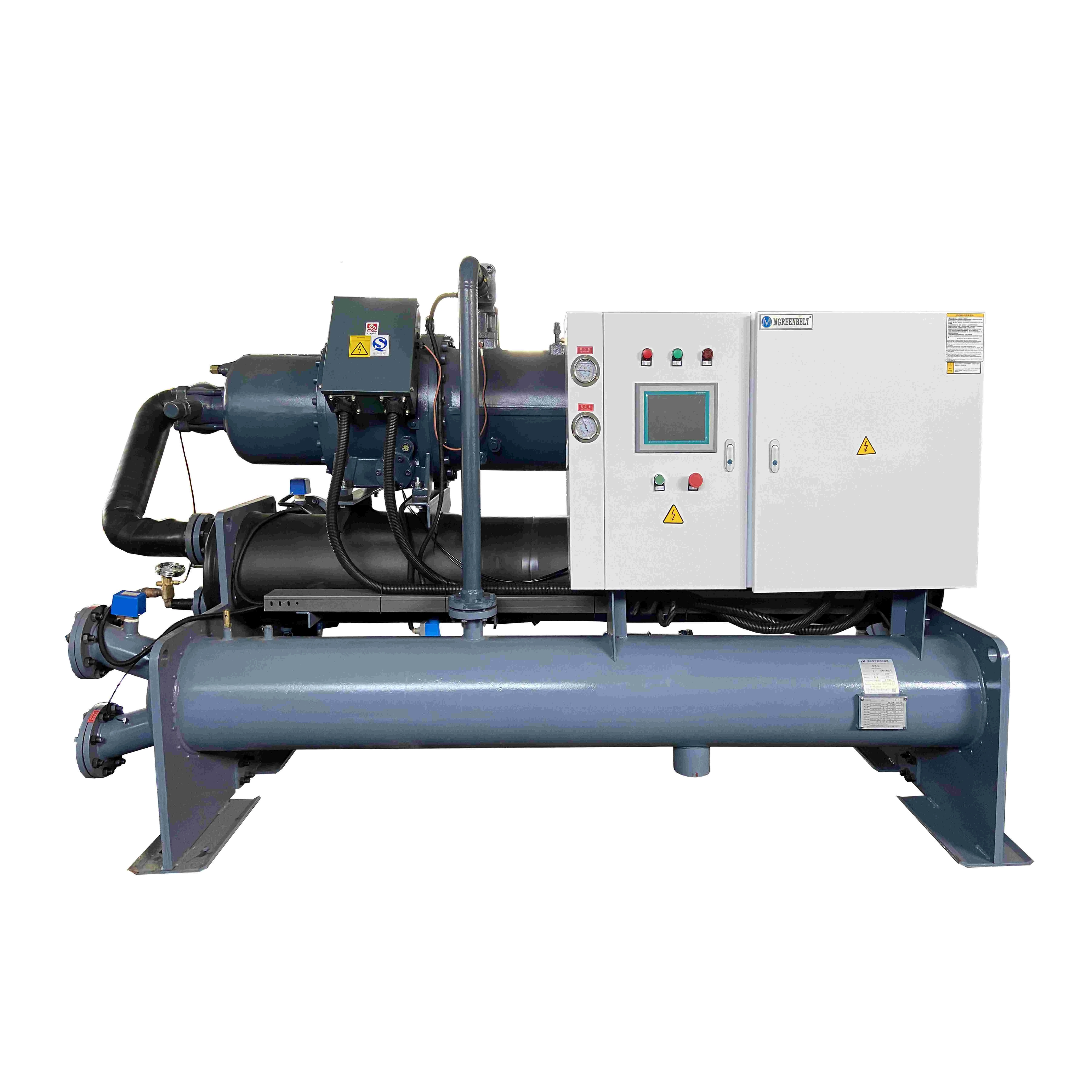 Excellent Cooling 50 tons Industrial  Water Cooled Screw Chiller for sale