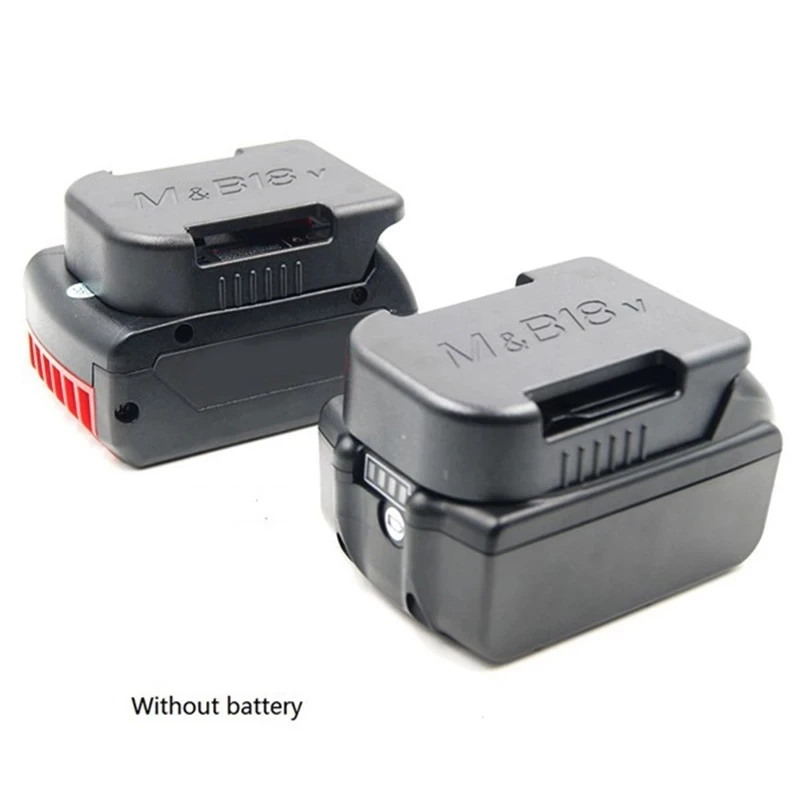 Держатель мощный черный держатель аккумулятора для инструментов Makitas/Bosches 18V держатель аккумулятора