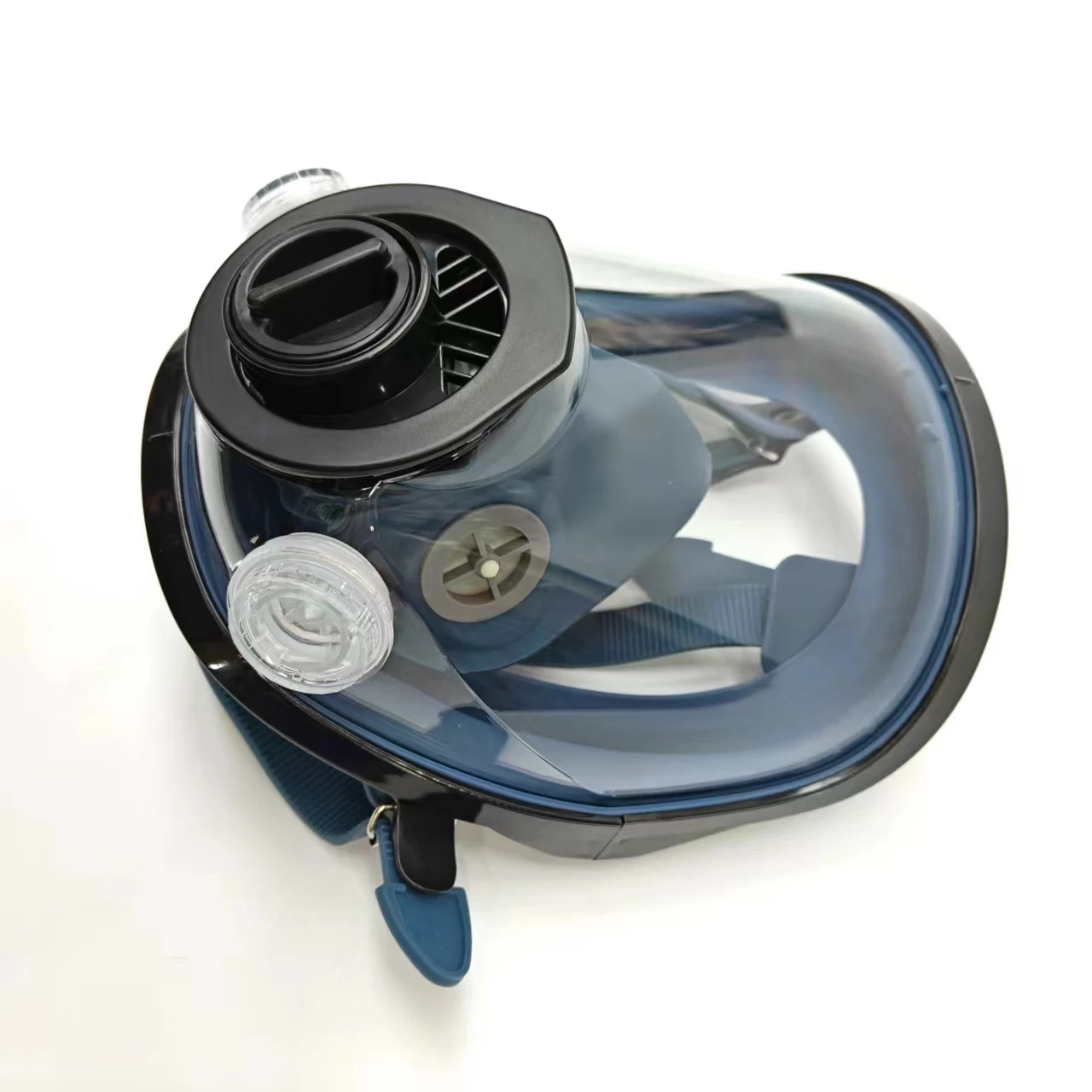 Wholesale high quality rubber light weight chemical full face gas mask