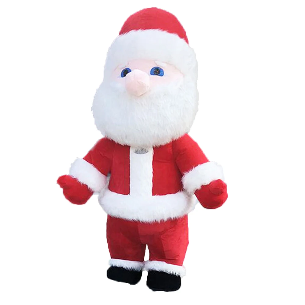 Advertising Adults Custom Made Used Cartoon Character Santa Claus Engrave Mascots Costumes for party