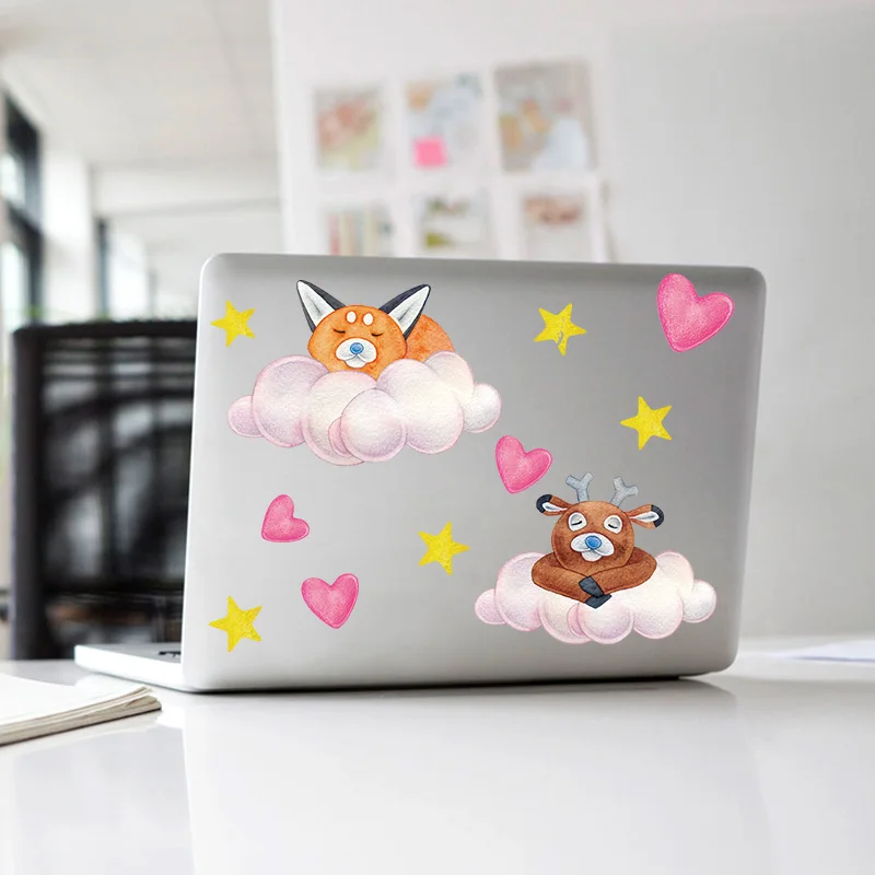 
SK7153 Animal Sticker Laptop Pad Gifts set Present 