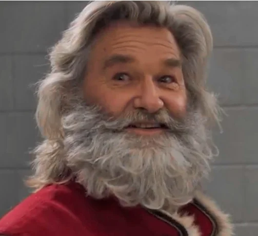 ZM hair Custom Kurt Russell quality yak hair santa claus beard and wig set