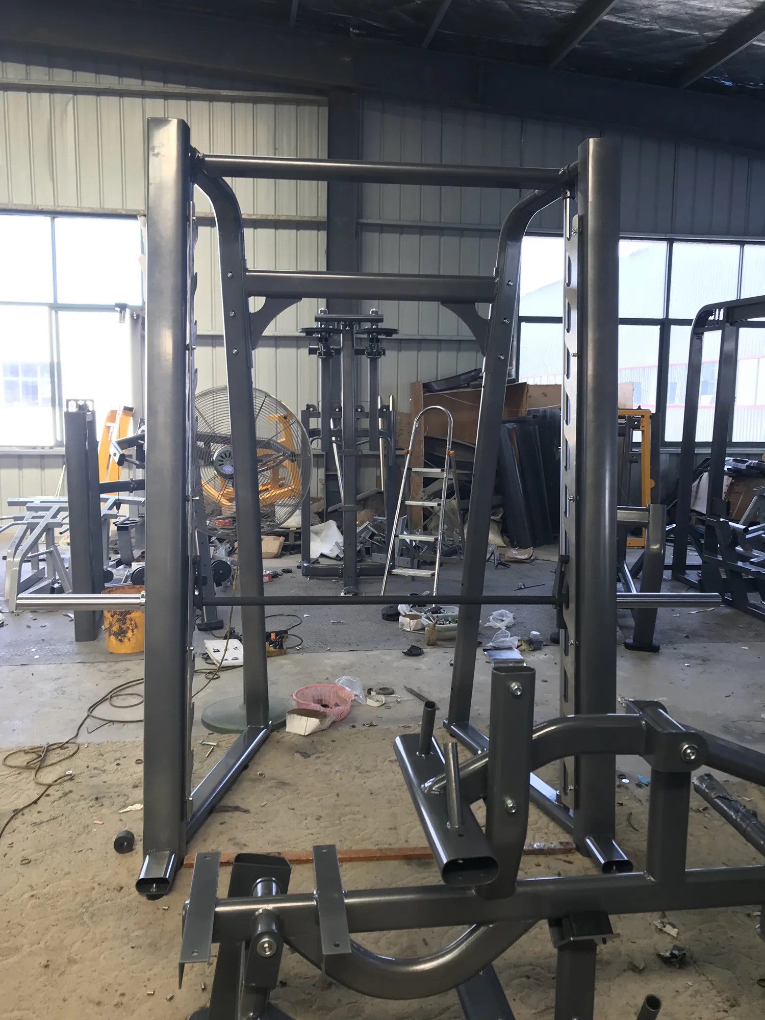 Commercial Flat oval tube Strength Training machine  Gym Fitness Equipment plate Loaded Smith Machine