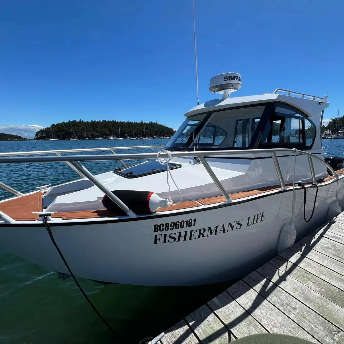 Алюминиевая морская рыбацкая лодка 7 5 м 25 футов