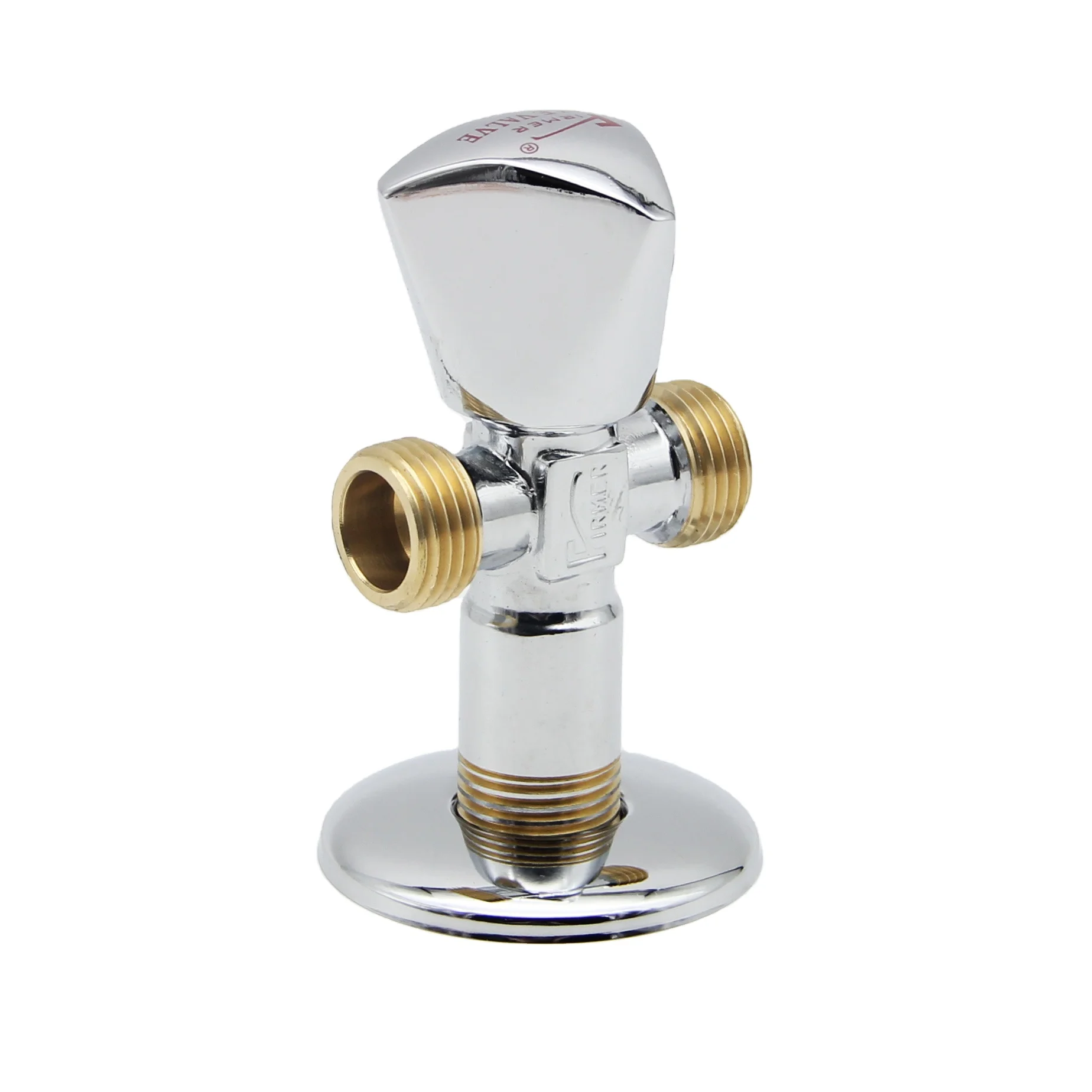 FIRMER Hot sell bathroom  kitchen  high quality three way  1/2in angle valve