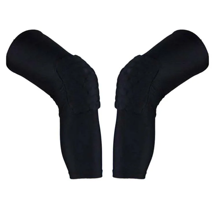 Long Sleeve Protective Strengthen Guard Basketball Sport Work Knee Pad
