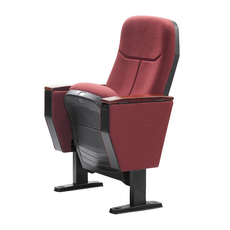 standard size college school auditorium chair  university chair lecture hall chairs with writing pad
