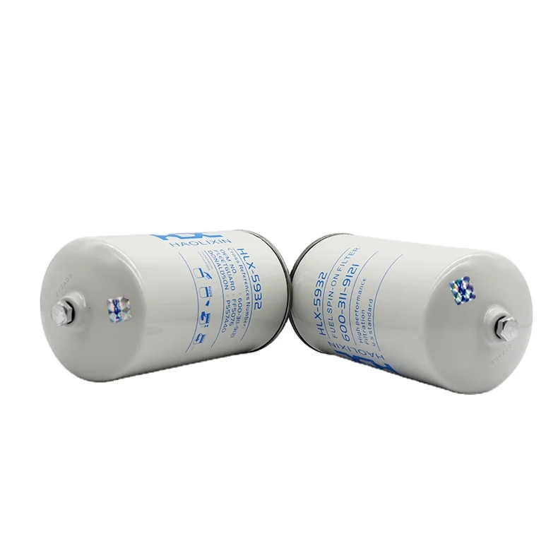 For Komatsu Excavator Fuel Filter 600-311-9121 P557440 FF5076 FC-5621 BF7546 SN 5076 600-311-8292 4192631 BM78672 60201219 FF232