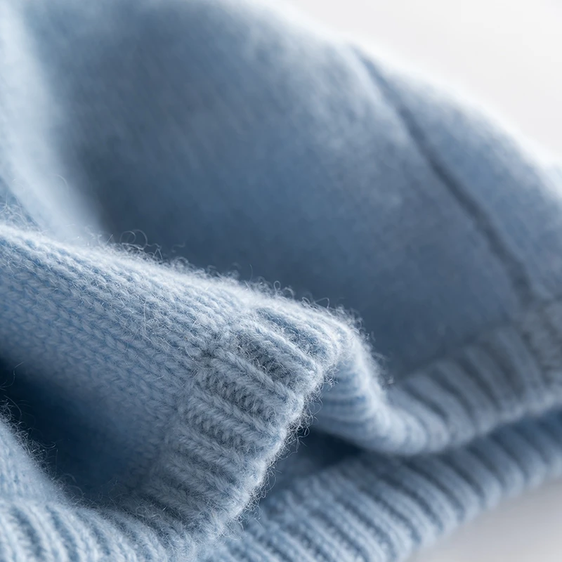 Women Beret Hat 100% Mongolia Cashmere Knit Winter New Fashion Soft Warm Hats 5Colors For Ladies