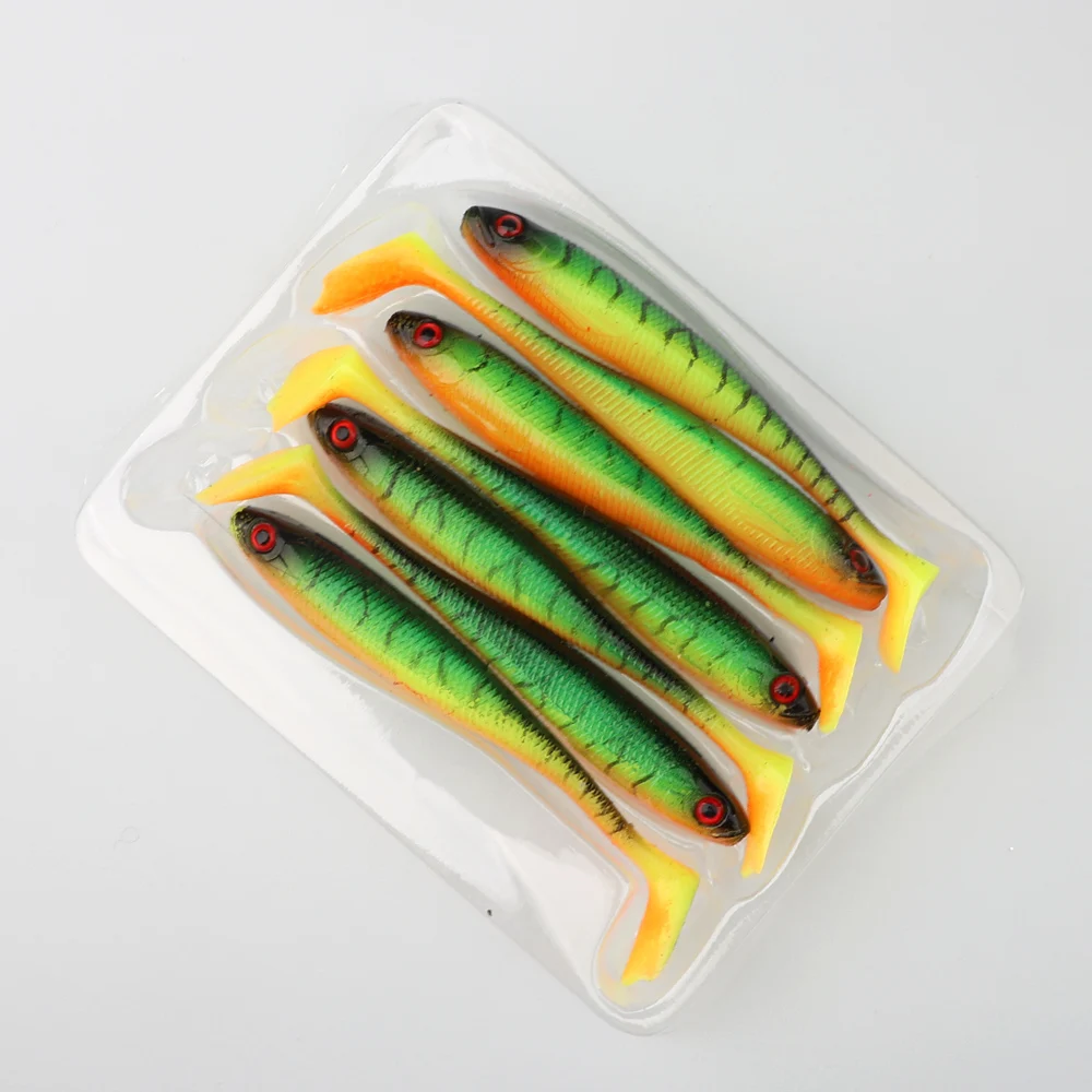 SUPERIORFISHING Soft lure Duck Palm Tail TPE Wobblers Carp Swimbait  Paddle tail Fishing Shad Lure YZ701