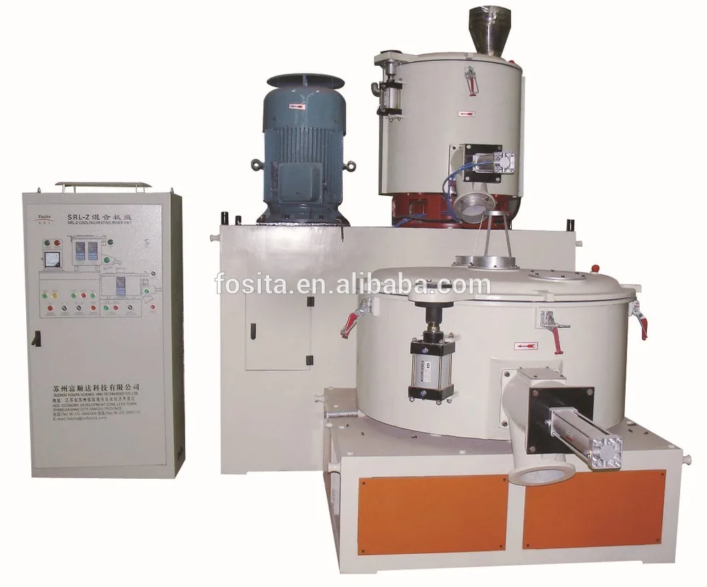 Fosita 200/500 PVC PE PP Powder Plastic High Speed Mixer
