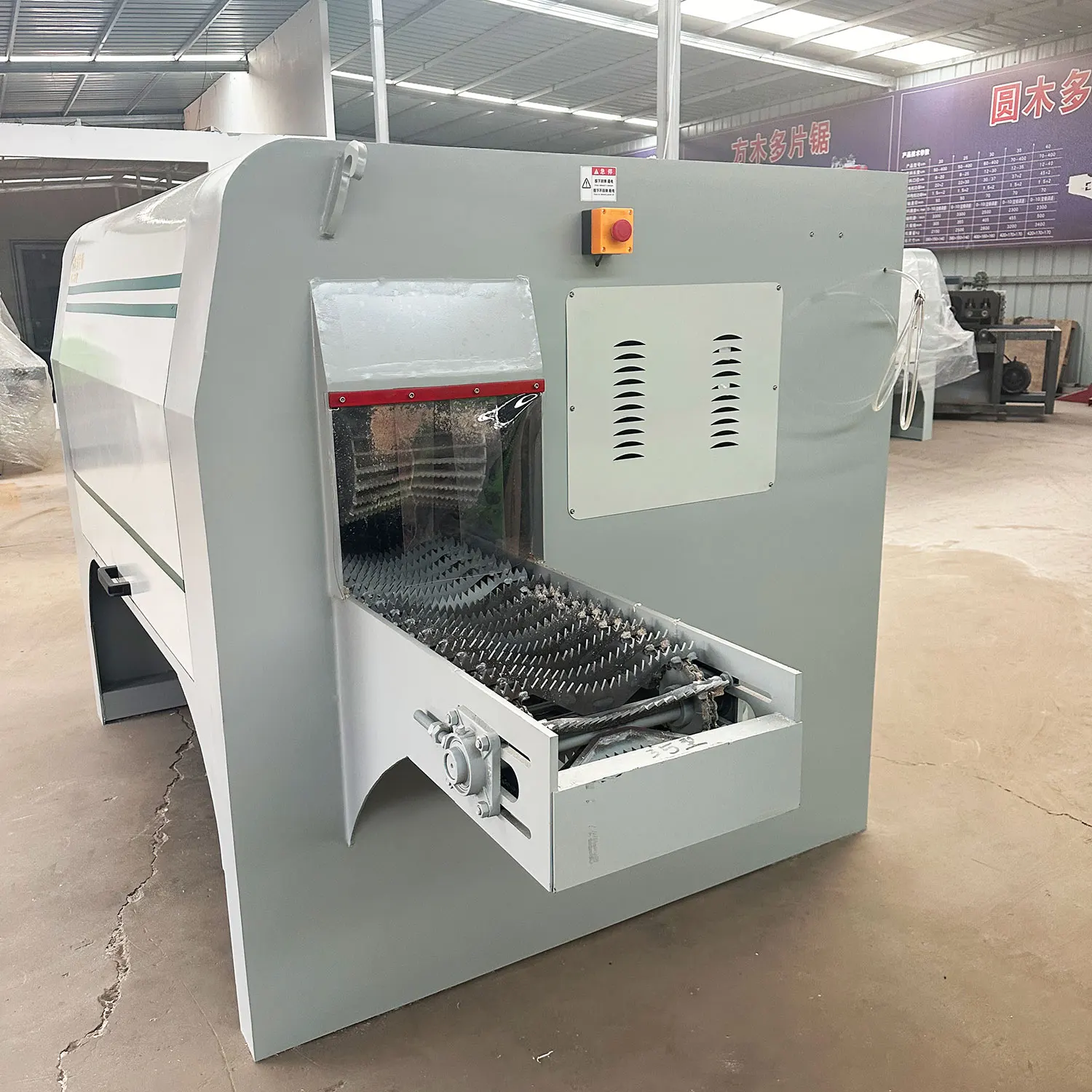 PYM200 Multi blade saw mechanical round wood integrated machine automatic cutting machine