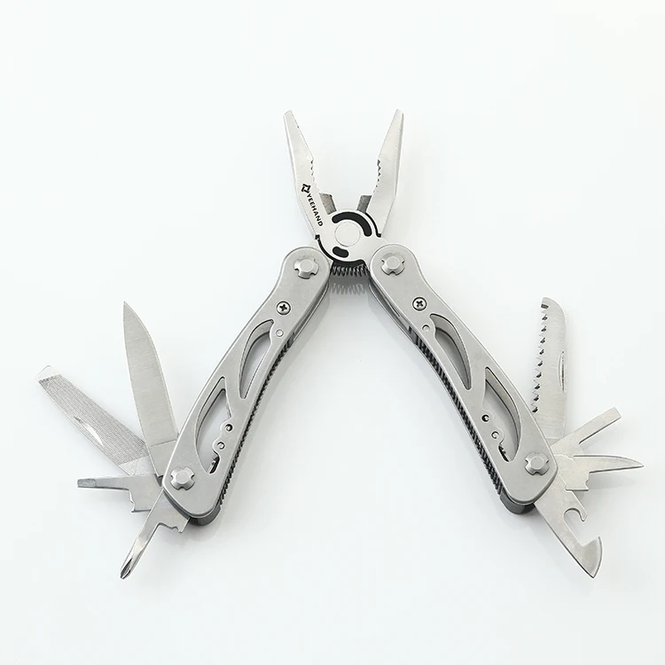 13 In 1 Multipurpose Multi-function Outdoor Survival Portable Non Slip Pocket Stainless Steel Handle Multi-tools Folding Pliers