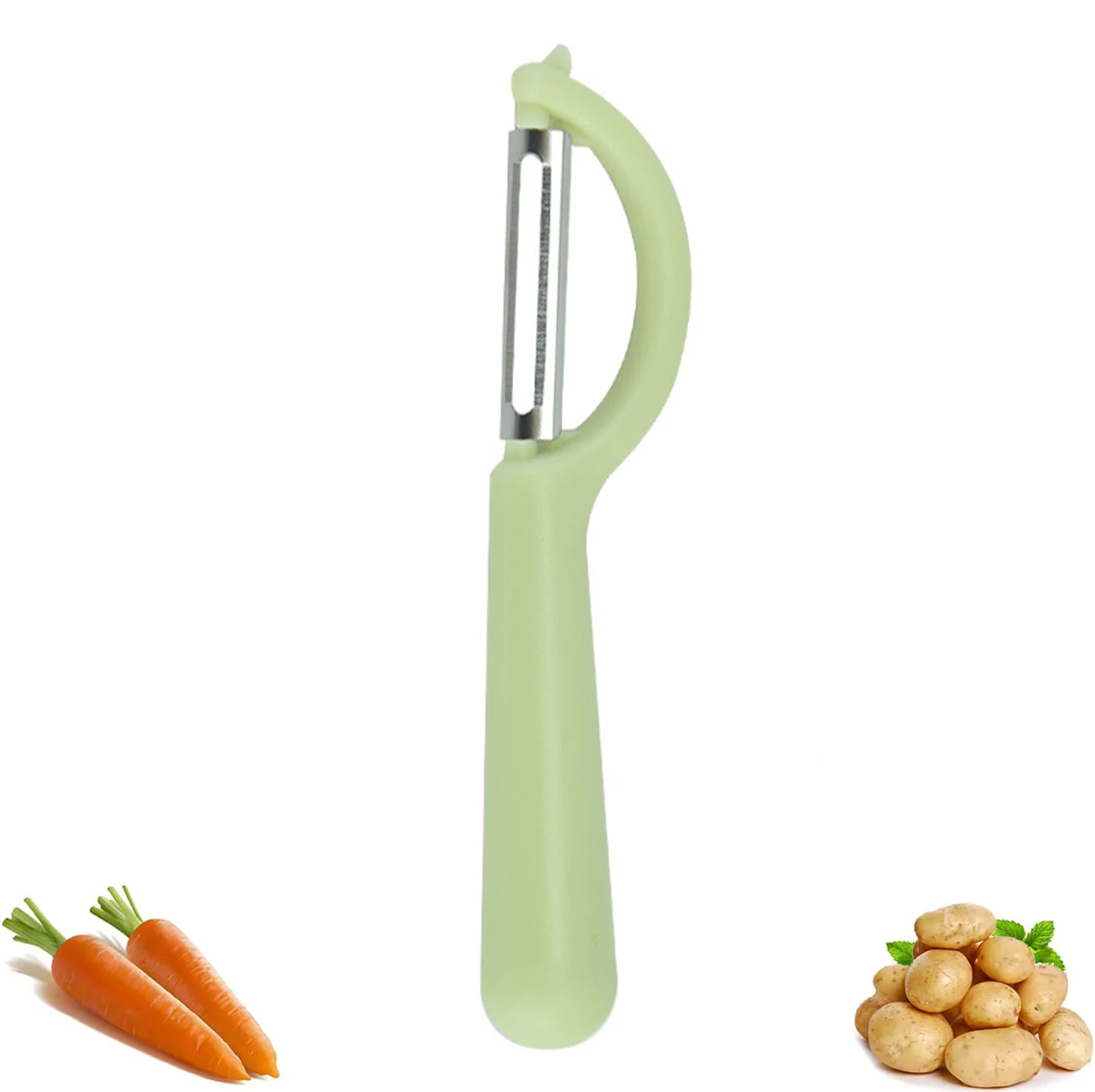 Kitchen Gadgets Stainless Steel Fruit Paring Knife Fruit Peeler Carrot Veggie Potato Peeler Multifunctional Vegetable Peeler