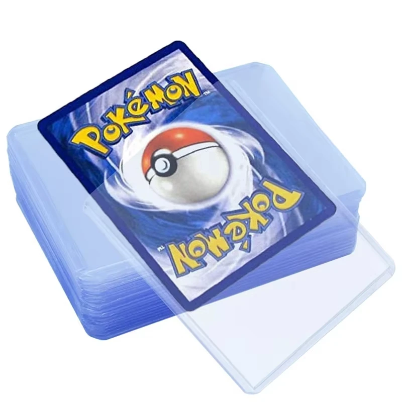 New Hard Card Sleeves Sports Card Holder Transparent Protective Sleeves For Holding Game Baseball Sports Trading Card