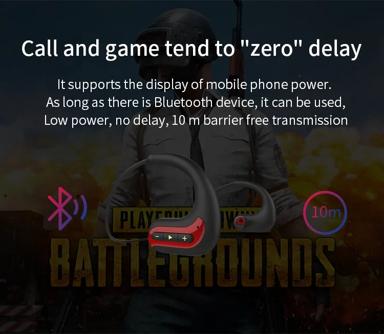 Лидер продаж, Amazon, Bluetooth-наушники, оптовая продажа, сверхдлительное время ожидания, Беспроводная Bluetooth-гарнитура для игр, наушники для плавания