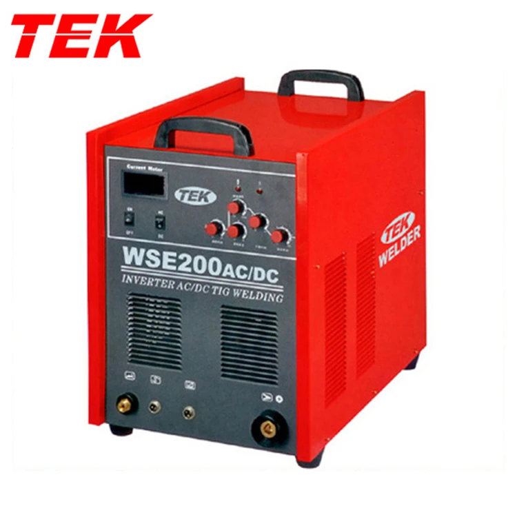WSE-200 WSE200 AC/DC Square Wave Inverter Argon Shield Torch TIG Aluminium Welding Machine OEM