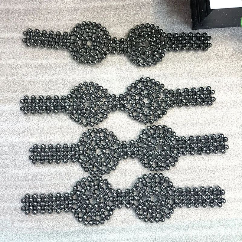 Wholesale Terahertz Eye Mask Medicine King Stone Blinder Face Cooling Mask Energy Stone Eyes Sleeping Mask for Beauty Massage