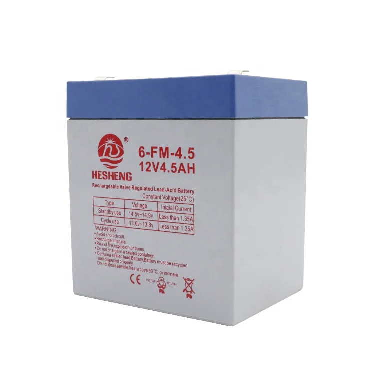
High quality12V4.5AH sealed deep cycle lead acid battery 