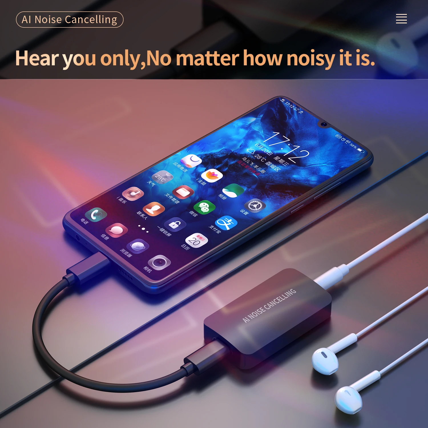 Адаптер для микрофона и наушников с разъемом USB C 3 5 мм