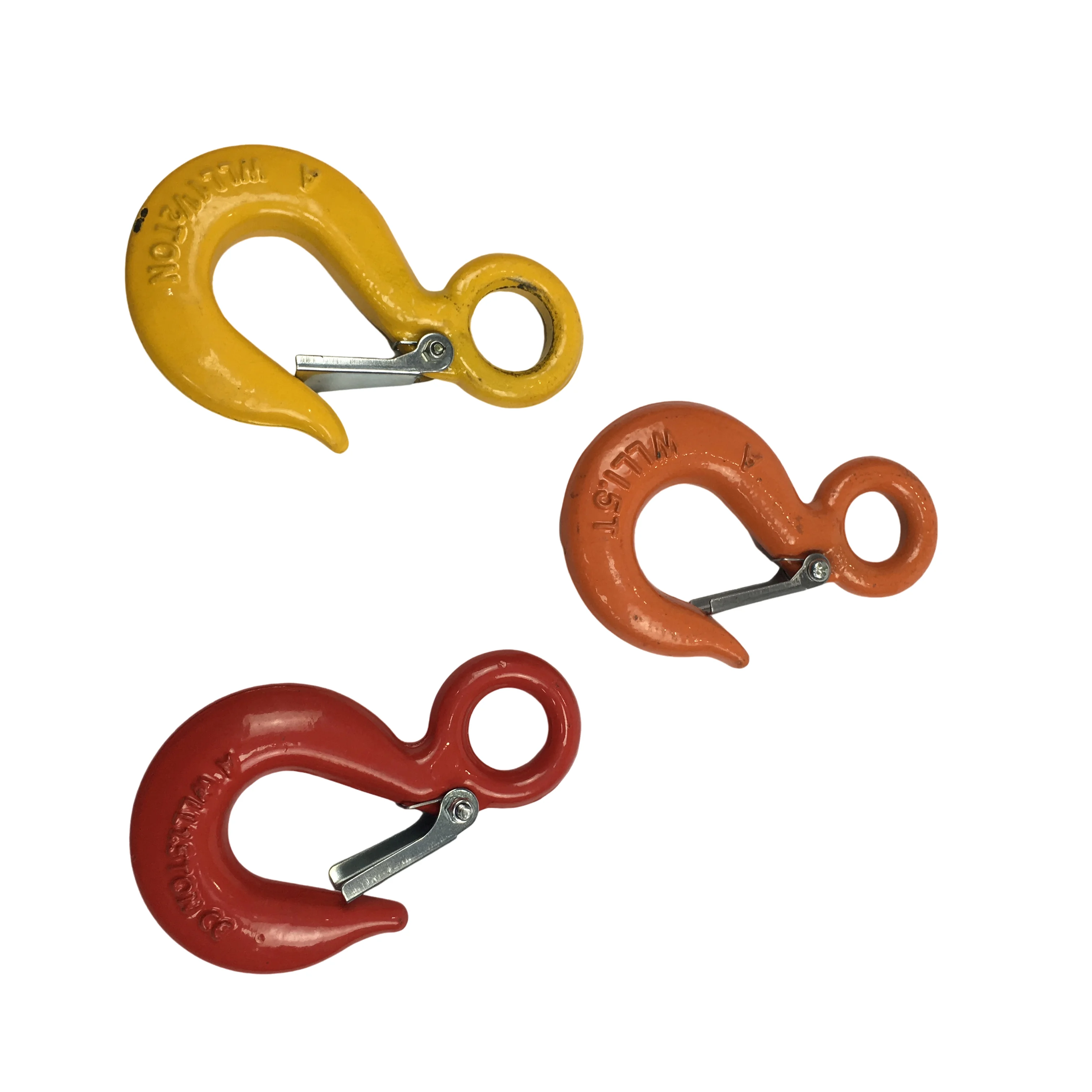 Wholesale 0.5T-20T 320 Lifting Chain Hook 320A Alloy Steel Grab Hook Lifting Eye Sling Hook with Safety Latch