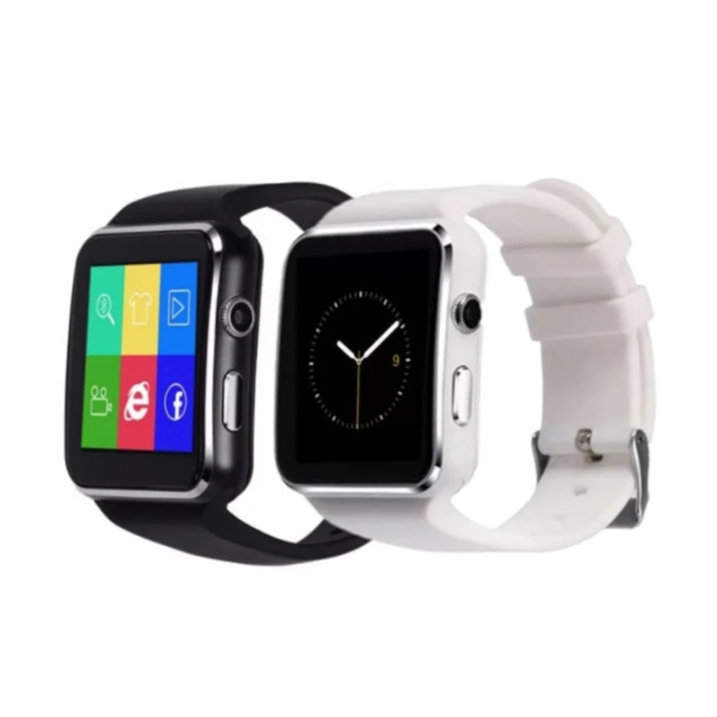 
2018 Hot-selling BT Watches Card Smartwatch Sports Phone Watch X6 Smart Watch 