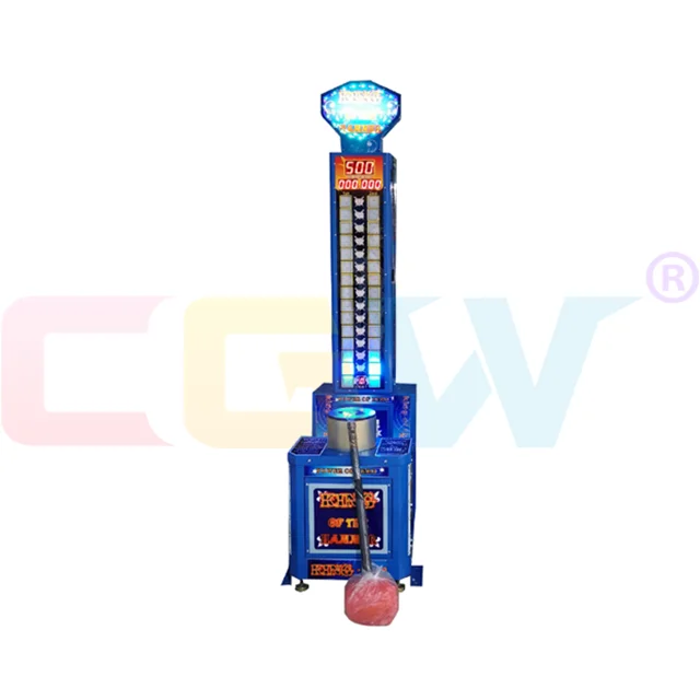 CGW Punching Bag Arcade Game Machine Redemption, Automatic Boxing Machine Big Punch With Balls/Tickets Out